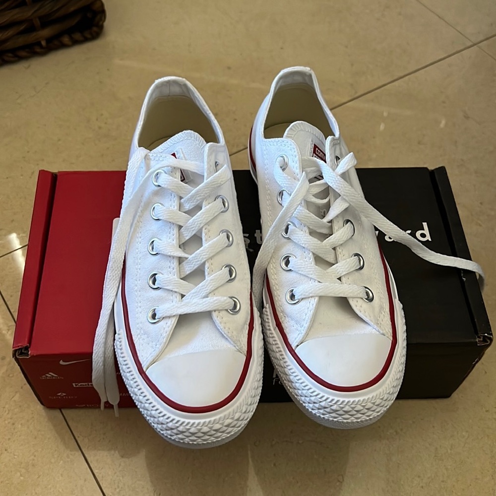 White Converse